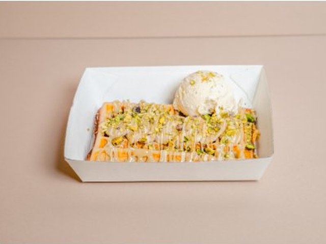 Pistachio Waffle